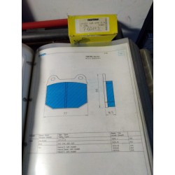 Pastiglie freno FRENDO 720193