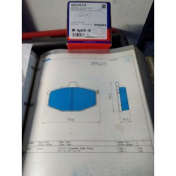 Pastiglie freno FRENDO 720197