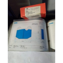 Pastiglie freno FRENDO 720226