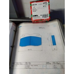 Pastiglie freno FRENDO 720231