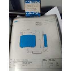 Pastiglie freno FRENDO...