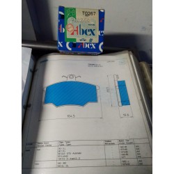 Pastiglie freno FRENDO 720240