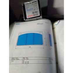 Pastiglie freno FRENDO 720253