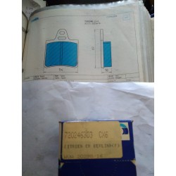 Pastiglie freno FRENDO 720246