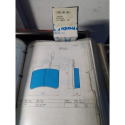 Pastiglie freno FRENDO 720261