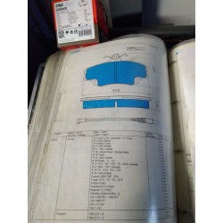 Pastiglie freno FRENDO 720265