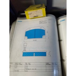 Pastiglie freno FRENDO 720267