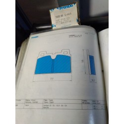 Pastiglie freno FRENDO 720268