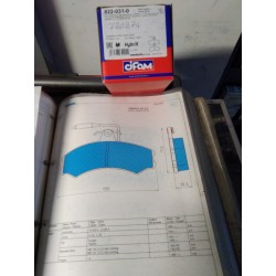 Pastiglie freno FRENDO 720274