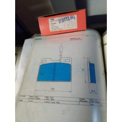 Pastiglie freno FRENDO 720285