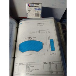 Pastiglie freno FRENDO...