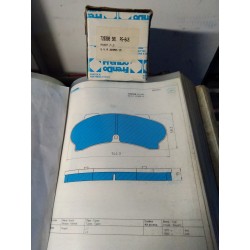 Pastiglie freno FRENDO 720306