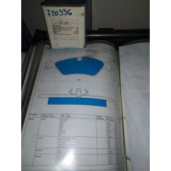 Pastiglie freno FRENDO 720336