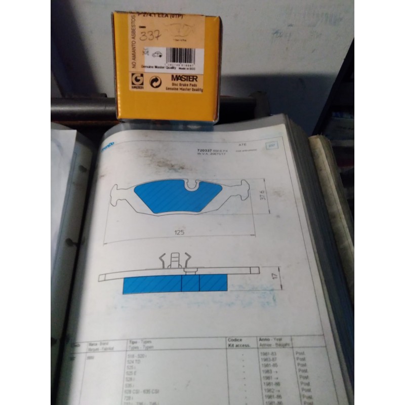 Pastiglie freno FRENDO 720337