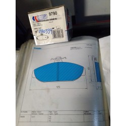 Pastiglie freno FRENDO 720339