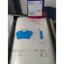 Pastiglie freno FRENDO 720395