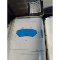 Pastiglie freno FRENDO 720396