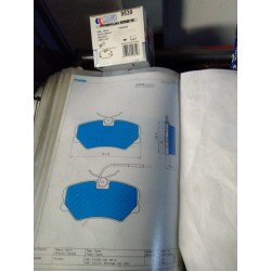 Pastiglie freno FRENDO 720398