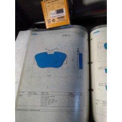 Pastiglia freno FRENDO 720402