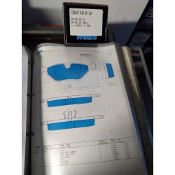 Pastiglia freno FRENDO 720403