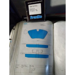 Pastiglia freno FRENDO 720404