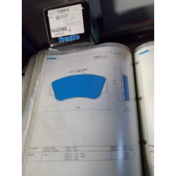 Pastiglia freno FRENDO 720416