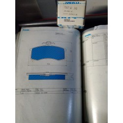 Pastiglia freno FRENDO 720427