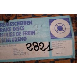 Disco freno Graf DF2821