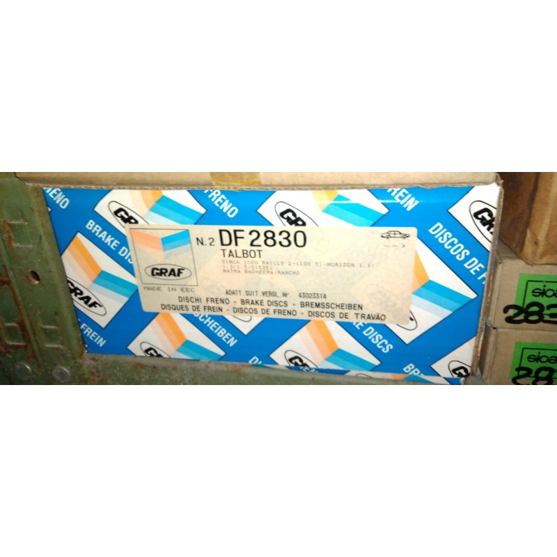 Disco freno Graf DF2830