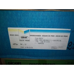 Disco freno Graf DF2833