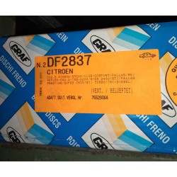 Disco freno Graf DF2837