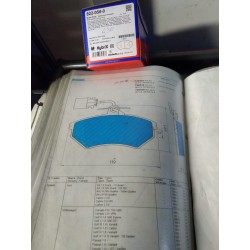 Pastiglia freno FRENDO...