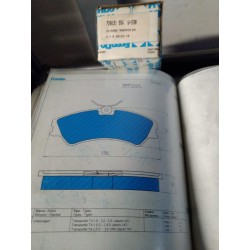 Pastiglia freno FRENDO 720431