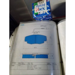 Pastiglia freno FRENDO 720439