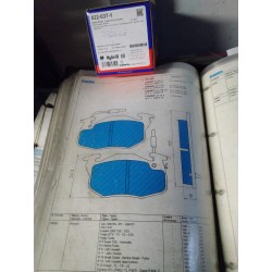 Pastiglia freno FRENDO 720440