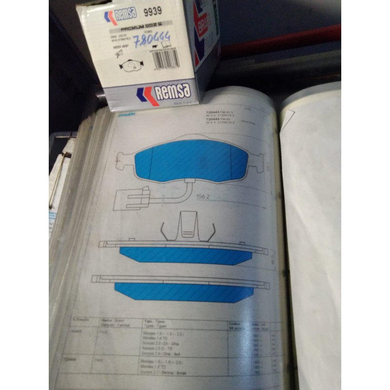 Pastiglia freno FRENDO 720444-720443