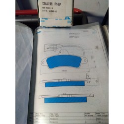 Pastiglia freno FRENDO...