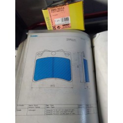 Pastiglia freno FRENDO 720448