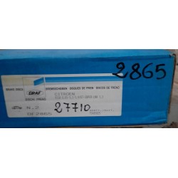 Disco Freno Graf  DF2865