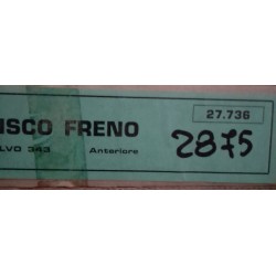Disco Freno Graf  DF2875