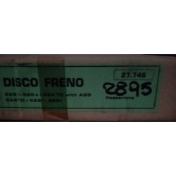 Disco Freno Graf  DF2895