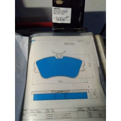 Pastiglia freno FRENDO 720471