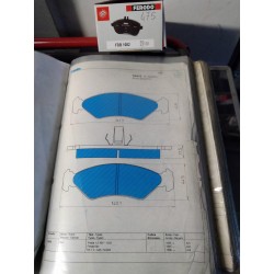 Pastiglia freno FRENDO 720475