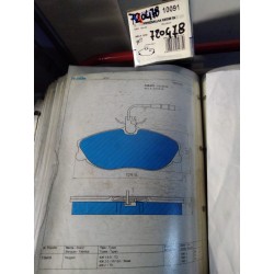 Pastiglia freno FRENDO 720478