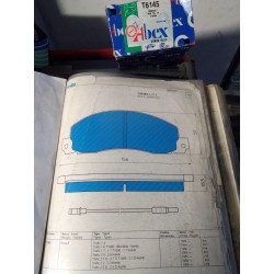 Pastiglia freno FRENDO 720483