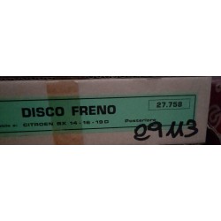 Disco Freno Graf DF29113