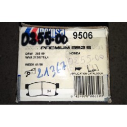 PASTIGLIE FRENO HONDA 9506...