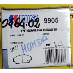 PASTIGLIE FRENO HONDA...