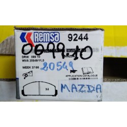 PASTIGLIE FRENO ISUZU REMSA...
