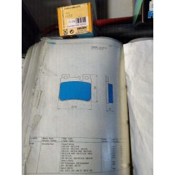 Pastiglia freno FRENDO 720488